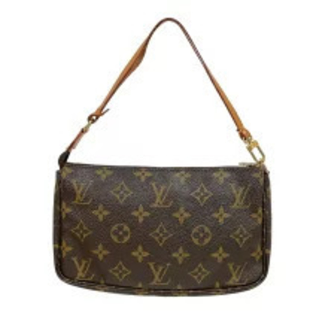 Louis Vuitton Pochette Accessoires Brown Monogram Shoulder Bag